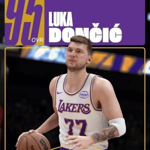 2K26公布能力值排名第四球员：卢卡-东契奇，能力值95